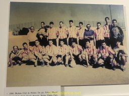 Exposición 100 Años de Futbol en Mula